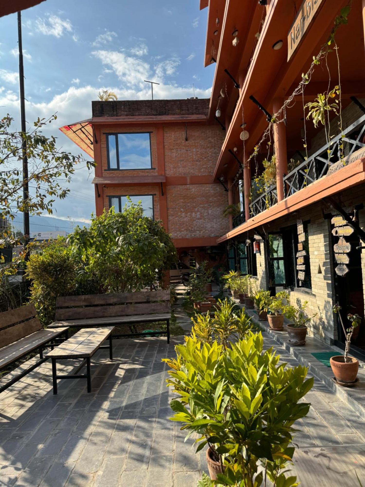 Nar-Bis Hotel Pokhara Exterior photo